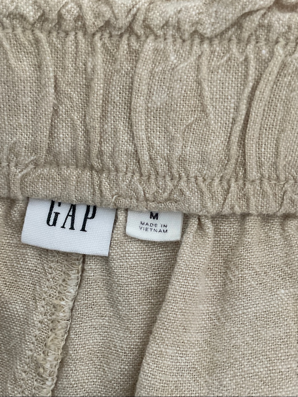 GAP Tan Drawstring Shorts - Picture 3 of 3